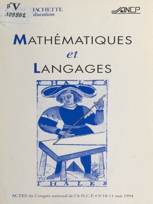 cover image of Mathématiques et langages